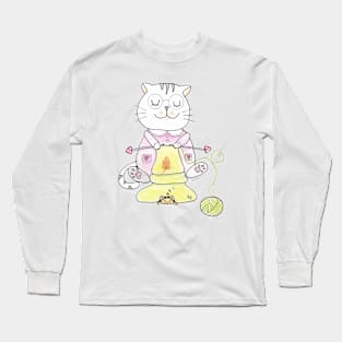 Weaves that weaves the weaver Long Sleeve T-Shirt